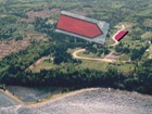 Aerial view of lot location.