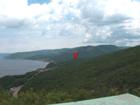 Location of property as viewed from Mackenzie Mtn. Calot Trail