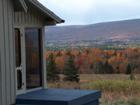 The westerly sunset view from the porch is magnificent - especially in the fall 