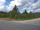 Looking at property from intersection of Ross Ferry Road and Kelly's View Road.