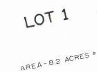 Survey plan of lands for sale.