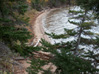 Beautiful sand beach.