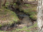Small brook located on southern portion of this lot.